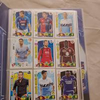 carte da calcio da collezione 