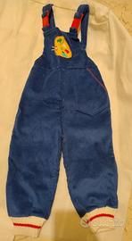 SALOPETTE BIMBO IN VELLUTO