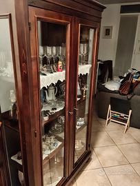 Vetrinetta in legno arte povera