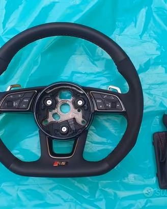 Kit Volante Pomello Originali Audi RS Alcantara