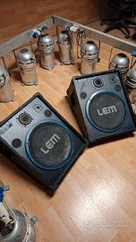 🔊 Coppia LEM M5 Attive – Monitor da Palco