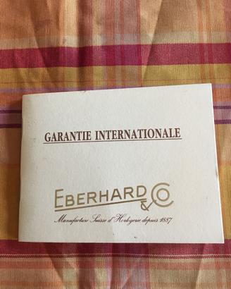 garanzia eberhard navy master