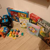 Giochi vari 3 anni