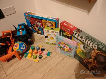 Giochi vari 3 anni