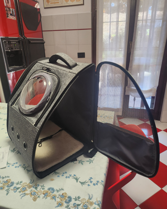 Zaino porta gatto o cane puccola taglia (toy)