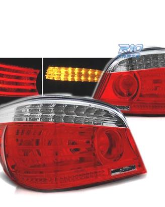 FANALI BMW E60 03-07 LED ROSSO BIANCO