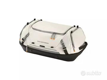 borsa bmw da sella/portapacchi bianca