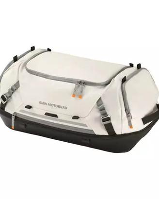 borsa bmw da sella/portapacchi bianca