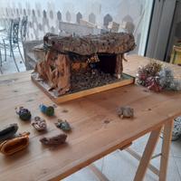 Presepe artigianale fatto a mano