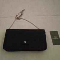 Pochette da cerimonia blu fiocchetto Carpisa 