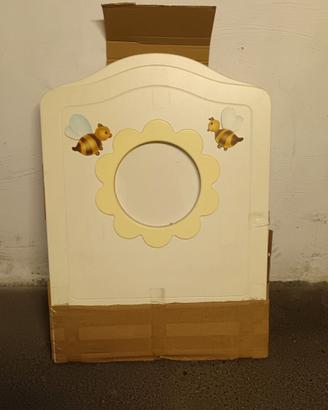 Cameretta azur con api