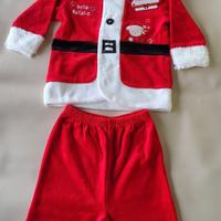 Vestito Babbo Natale bambino 18 Mesi