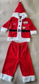 Vestito Babbo Natale bambino 18 Mesi