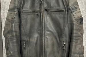 STUD - GIACCA MOTO in PELLE tg 52