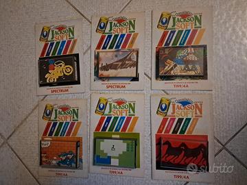 N°6 RIVISTE CON CASSETTA "JACKSON SOFT COMPILATION