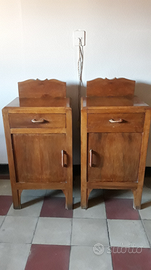 Comodini vintage anni 40/50