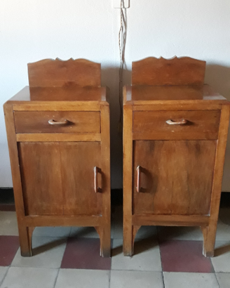 Comodini vintage anni 40/50