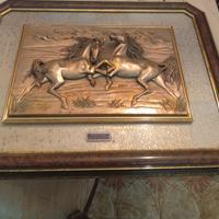 Quadro con cavalli