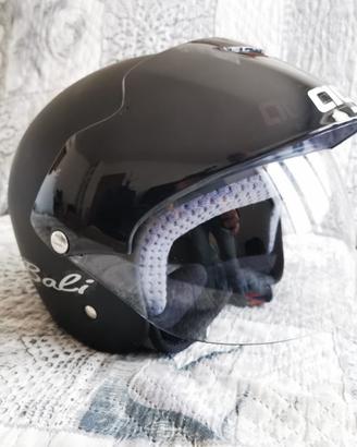 CASCO JET AGV BALI NERO OPACO TAGLIA S (56)