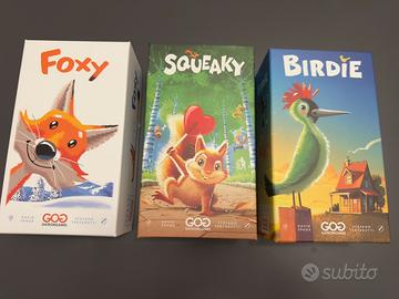 Trilogia Fluffy Animals – Foxy, Squeaky e Birdie