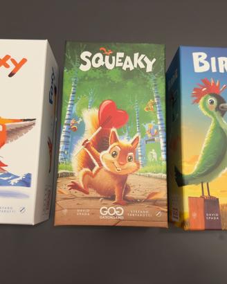 Trilogia Fluffy Animals – Foxy, Squeaky e Birdie