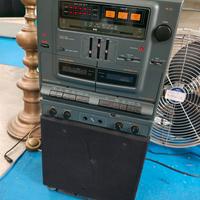 cassa amplificata caroke a cassette 