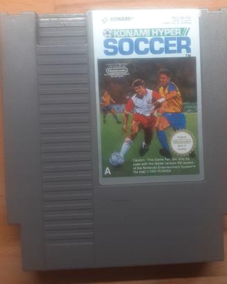 Nintendo gioco Konami hyper soccer