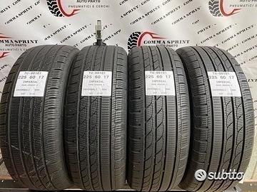 4 pneumatici 225/60 r17 imperial invernali 95%