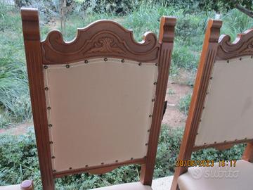 Sedie vintage anni 70.