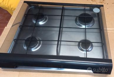 Piano Cottura da Incasso 4 Fuochi --- con Coperchi