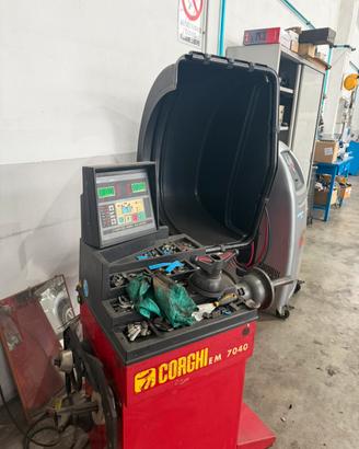 smontagomme ed equilibratrice CORGHI