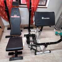 attrezzi per palestra 