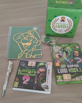 Nintendo Year of Luigi 2013 set Limited Edition Di