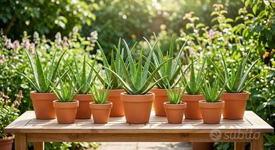 Piante di Aloe Vera di Varie Dimensioni