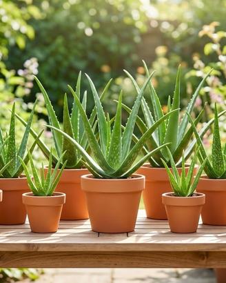 Piante di Aloe Vera di Varie Dimensioni