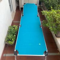 LETTINO KAMP TOTO PICCINNI in allumino pieghevole