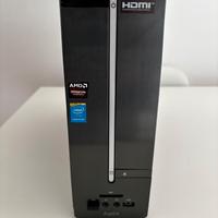 Acer Aspire XC 603 con monitor Hp 22 pollici