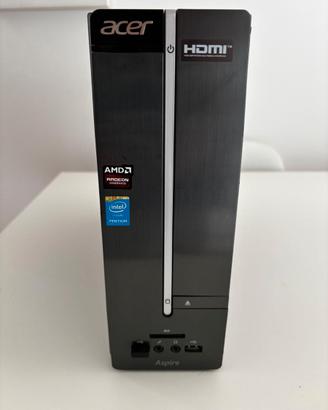 Acer Aspire XC 603 con monitor Hp 22 pollici