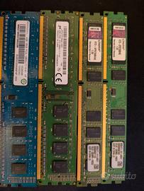 RAM DDR3 16GB (4x4GB) varie marche e frequenze