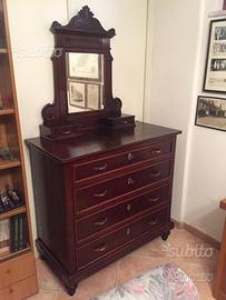 Comó con specchiera seconda metà '800