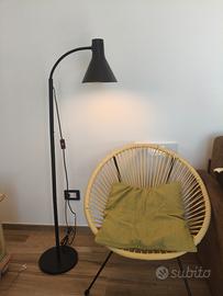 lampada nera semovibile 