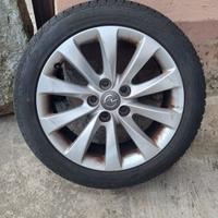 cerchi lega x opel insigna più gomme pirelli da 18