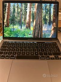 MacBook Pro 13” 2020 16Gb 4 porte Thunderbolt 3