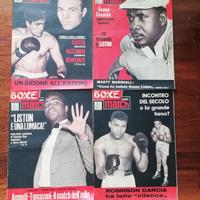 4 riviste La Boxe nel Mondo del 1964