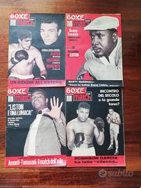 4 riviste La Boxe nel Mondo del 1964