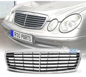 GRIGLIA PER MERCEDES CLASSE E W211 02-06 CROMATA
