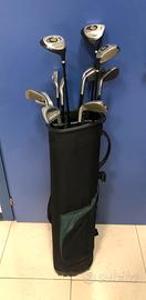 Set mazze da golf (12) con sacca tracolla SPALDING