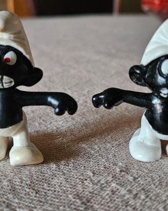 2 puffi neri  Pejo Schleich cod. 20007
