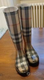 Stivali in gomma da donna Burberry