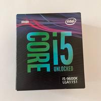 intel i5-9600k LGA1151 processore cpu da gaming